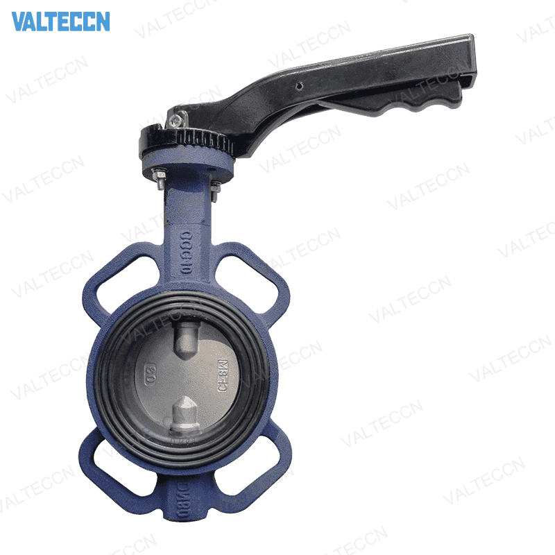 Double Half Shaft Wafer Butterfly Valve